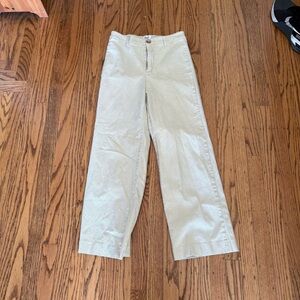 Princess Polly Light Tan Wide Leg Trousers SB2